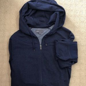 Vince long sleeve zip up